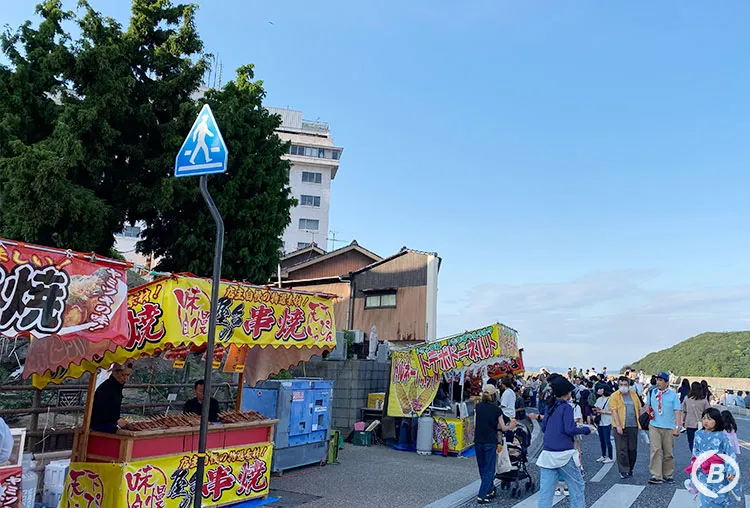 鞆の浦花火大会街中散策