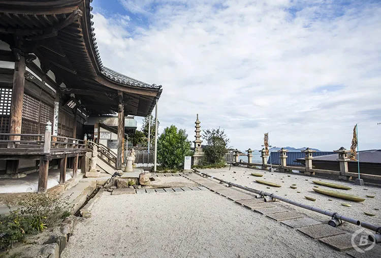 福禅寺対潮楼の中庭