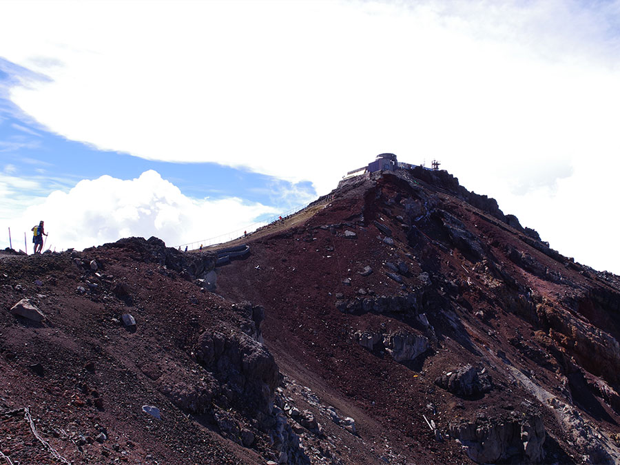 富士山の剣ヶ峰