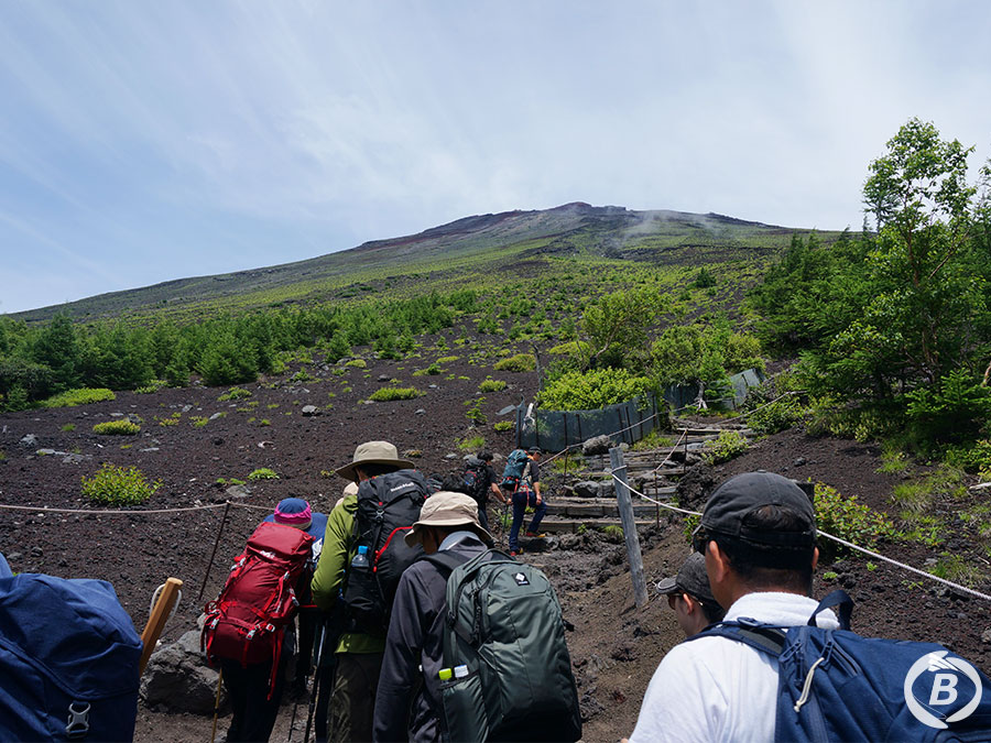 富士宮ルート五合目