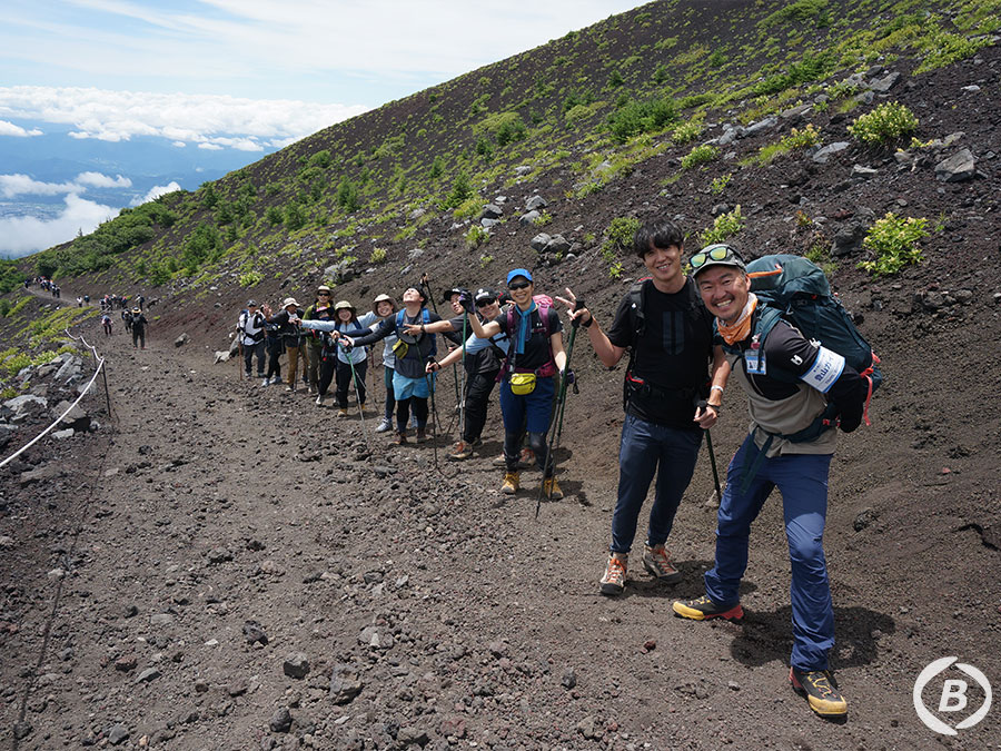 富士宮ルート　五合目～六合目