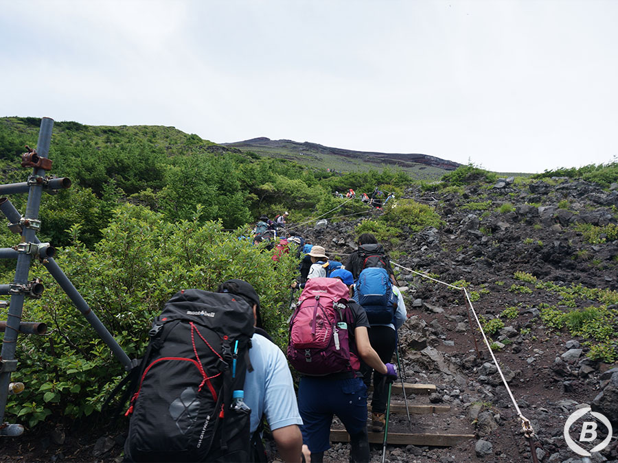 富士宮ルート　六合目