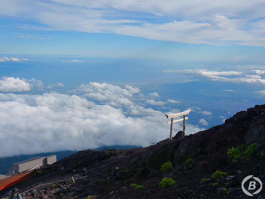 富士宮ルート 八合目～九合目