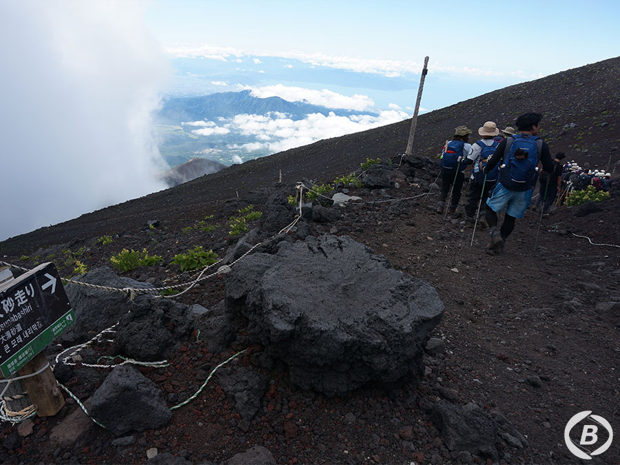 富士山大砂走り
