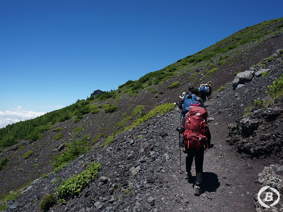 富士宮ルート六合目