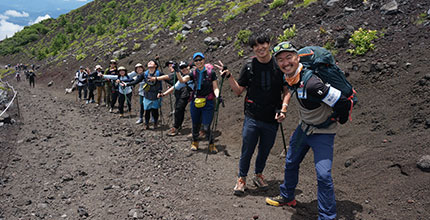 富士宮ルート五合目～六合目