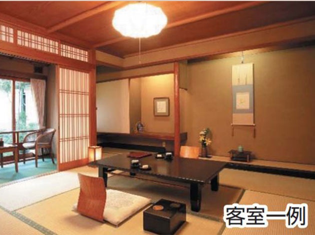 桂小五郎潜居の宿 つたや旅館・客室一例