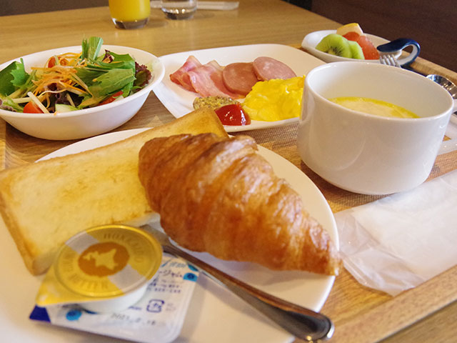 GOTO TSUBAKI HOTEL・朝食バイキング一例