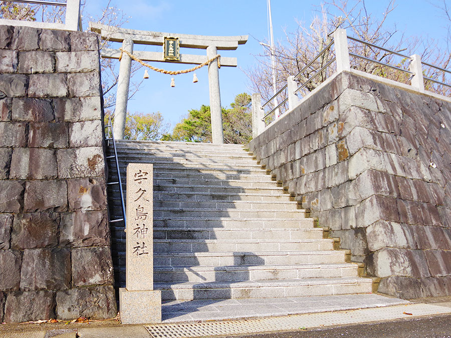 宇久島神社の鳥居