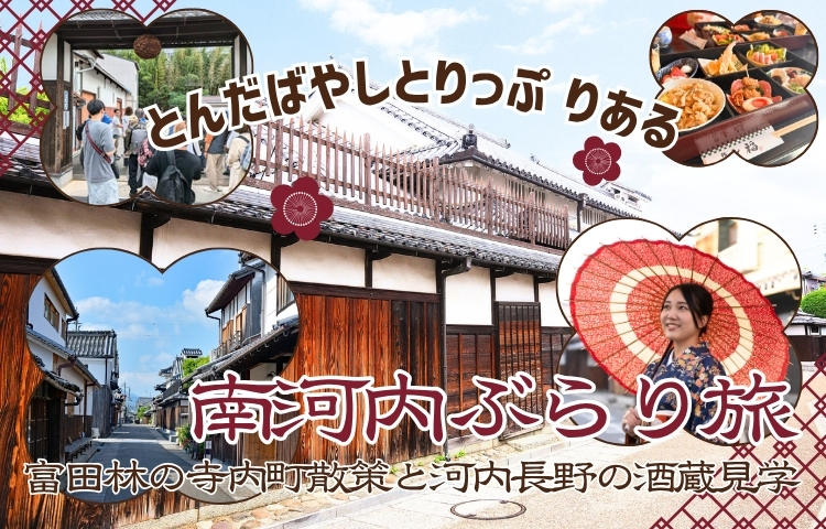 南河内ぶらり旅～富田林の寺内町散策と河内長野の酒蔵見学～