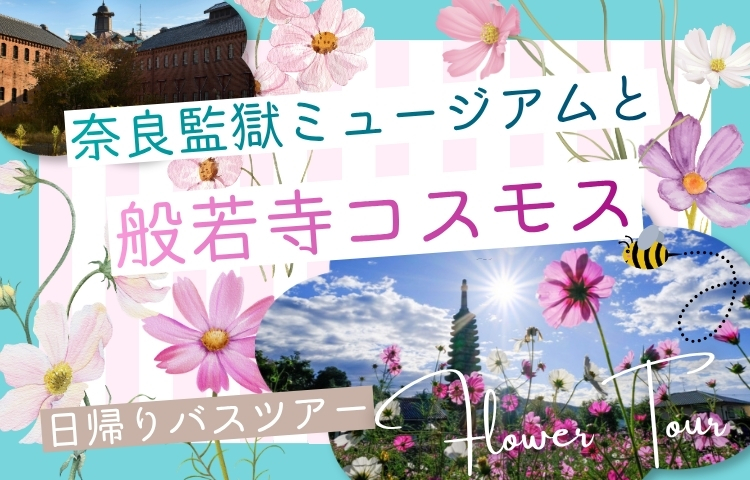 奈良監獄ミュージアムと般若寺コスモス日帰りバスツアー