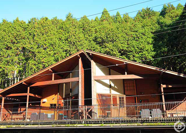 コテージB岩風呂タイプ・外観
