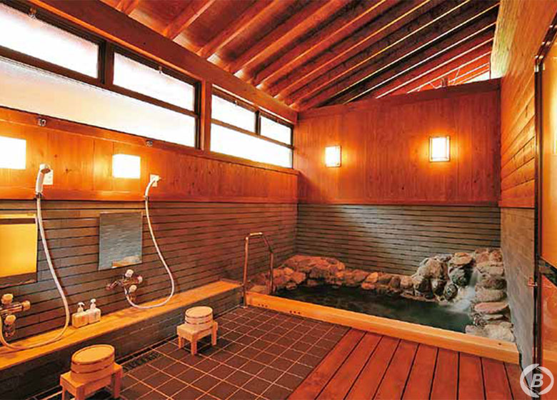 コテージB岩風呂タイプ・岩風呂
