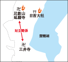 聖域・延暦寺焼き討ち