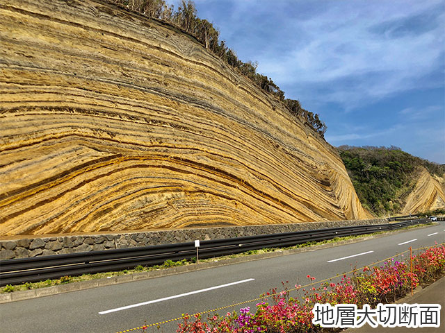 地層大切断面