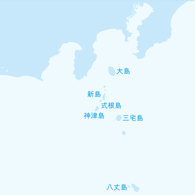 四国南部の高知県地図