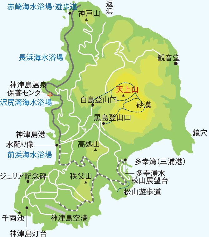 神津島MAP