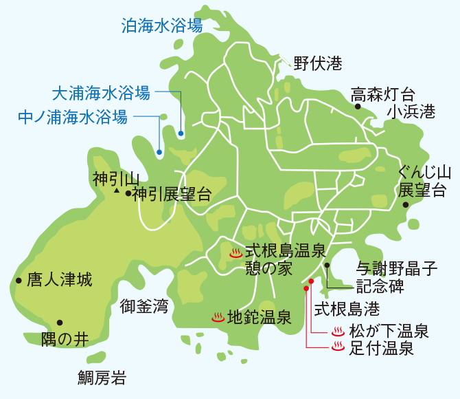 式根島MAP