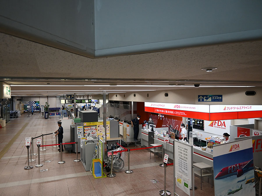 高知龍馬空港1階FDAカウンター