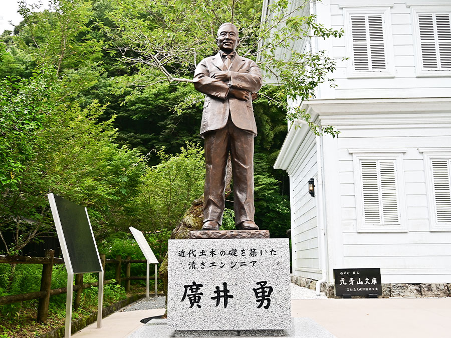 廣井勇の銅像