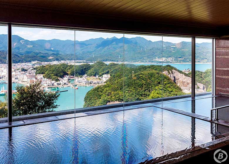 ホテル浦島・山上館専用・遙峰の湯