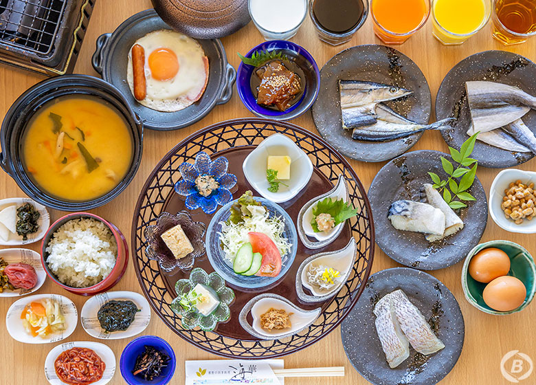 海ひかり・朝食一例