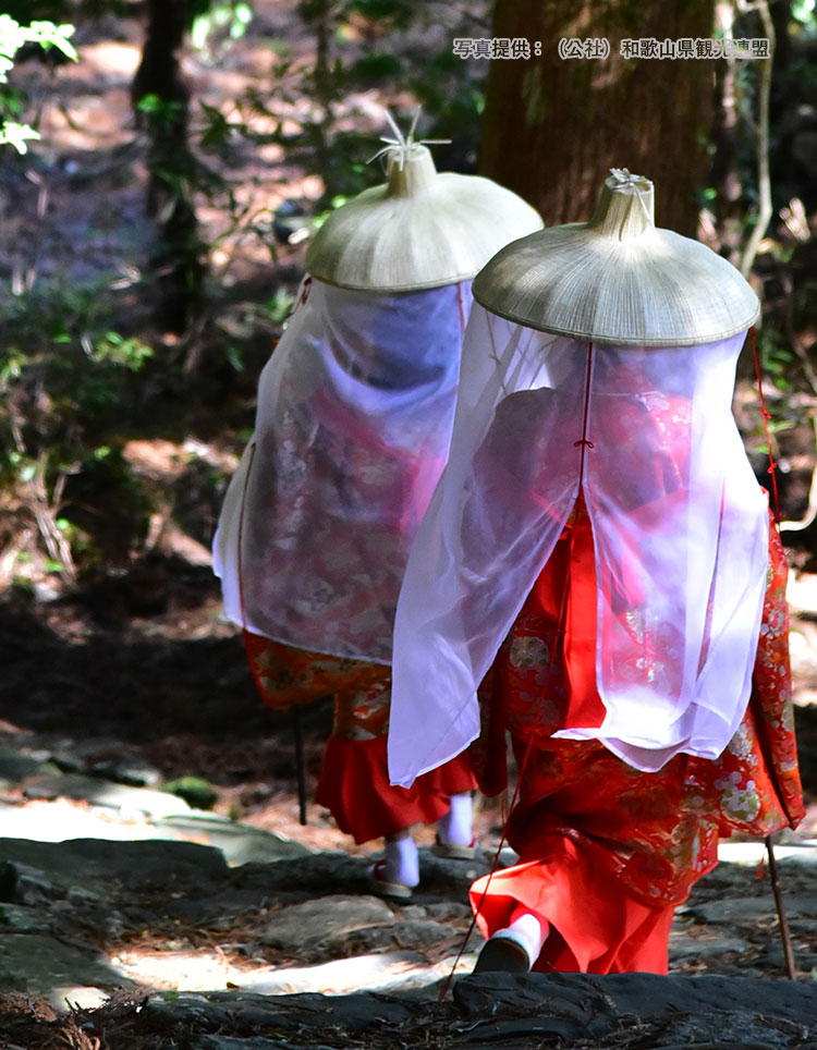 平安衣装体験で大門坂