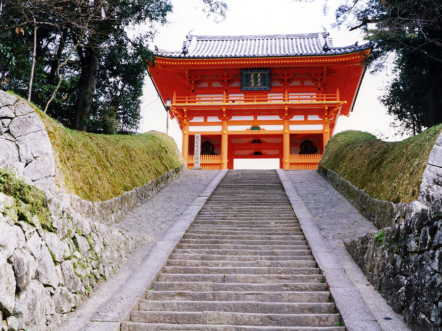 道成寺の石段