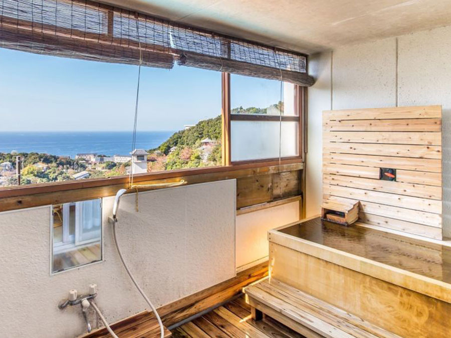 ホテル天山閣海ゆぅ庭の露天風呂