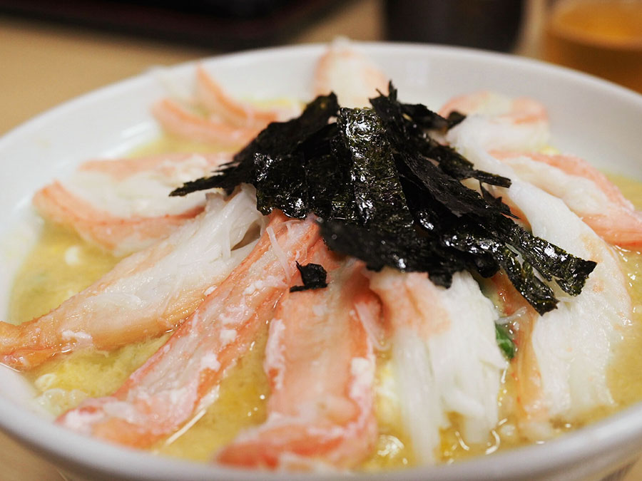 城崎温泉・カニ丼