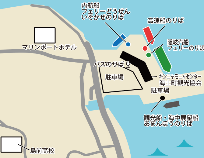 菱浦港MAP