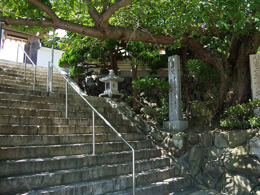 観音寺の石段