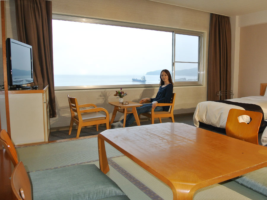 小豆島国際ホテルの和洋室