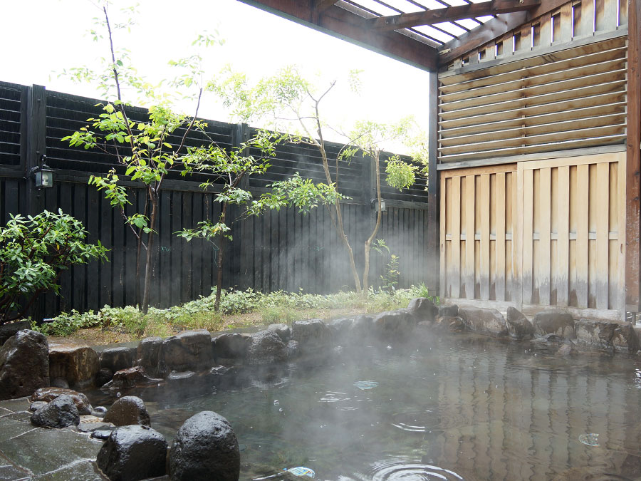 小豆島国際ホテルの露天風呂