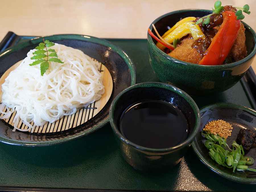 ひしお丼と小豆島手延べ素麺セット