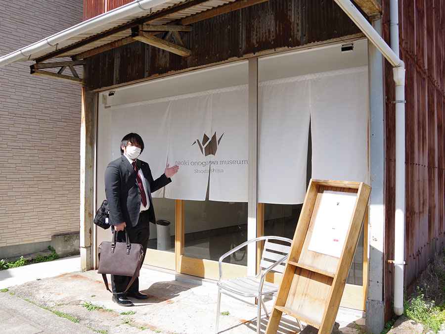 折り鶴アートの美術館