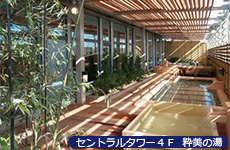 セントラルタワー4F 粋美の湯