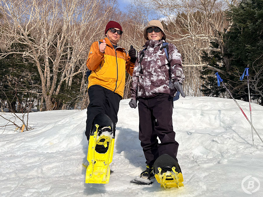 志賀高原・スノーシュー体験記（名迫編）